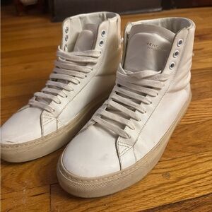 Givenchy Cream High-Top Sneakers